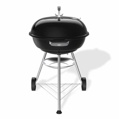 Weber® Compact Kettle Charcoal Barbecue, 57cm - Black, New Edition (1)